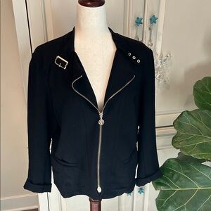 Torrid Black Women's Jacket- Stretchy Black Blazer Size XL